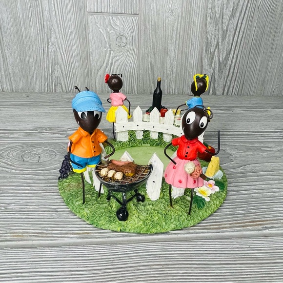 Yankee Candle Picnic Ants Jar Candle Holder spring summer decoration rare - Picture 8 of 13
